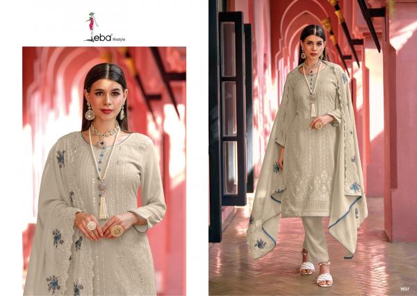 Eba Sisa Vol 2 Heavy Chinon Designer Embroidery Suit Collection